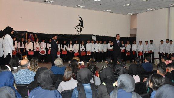 Dargeçit Ilısu Anadolu Lisesi 18 Mart Çanakkale Şehitlerini Anma Programı